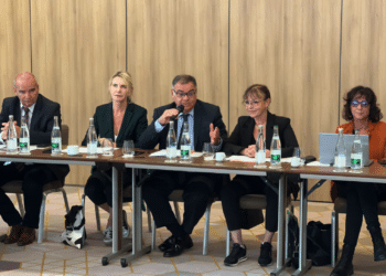 Pierre-Paul Léonelli lors de la réunions avec les agences d'urbanisme (Crédit @PPLeonelli)