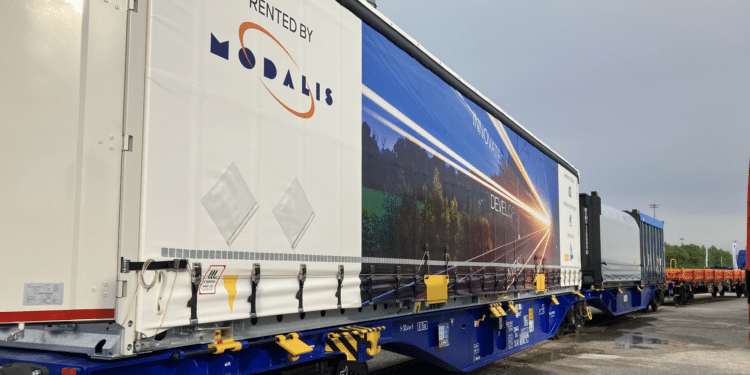 Un wagon Modalis (Crédit Modalis)