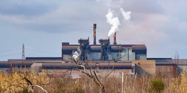 Le site d'ArcelorMittal à Fos-sur-Mer (crédit : JYD / Gomet')