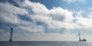 La ferme éolienne Provence Grand Large (Crédit Gomet'/JYD)