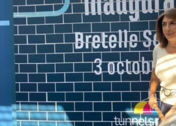 Martine Vassal a relancé le projet du B.U.S le 3 octobre dernier à l'occasion de l'inauguration de la bretelle Schloesing (Crédit Gomet'/MG)