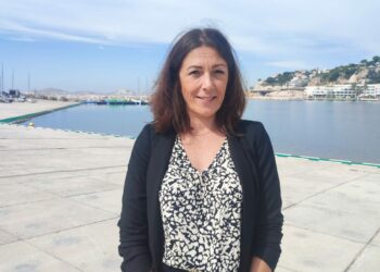Stéphanie Chauvet, directrice de la Maison de l'emploi de Marseille, était présente à la conférence de presse de lancement du manifeste sport et insertion à la base nautique du Roucas Blanc. M.M