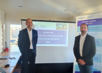 La Carsat Sud-Est se mobilise pour plus de sécurité sur les chantiers du BTP