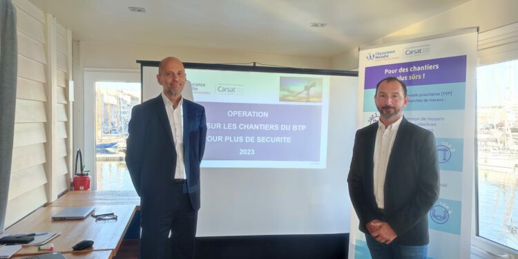 La Carsat Sud-Est se mobilise pour plus de sécurité sur les chantiers du BTP