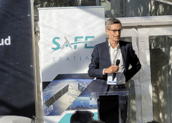 Benoît Hancart lors de la journée Newspace organisée par Safe à Grasse mardi 7 novembre 2023 (Crédit DR)