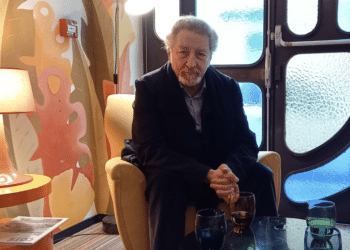 Robert Guédiguian samedi 11 novembre 2023 à Marseille (Crédit : Adrienne Bagdadlian)