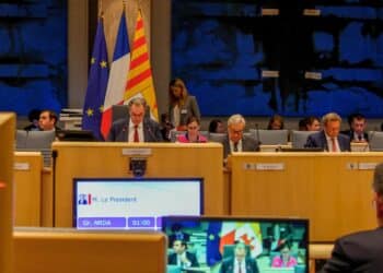 Lors de l'assemblée plénière de la Région Sud, jeudi 26 octobre, les élus ont adopté les orientations budgétaires pour 2024 (crédit : Léa Timhadjelt)