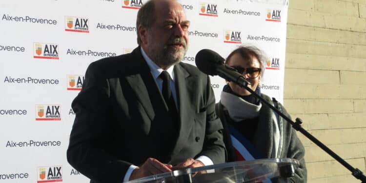 L’escale aixoise du ministre de la Justice Eric Dupond-Moretti
