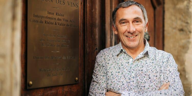 Philippe Pellaton un vigneron stratège réélu à la tête des Côtes-du-Rhône