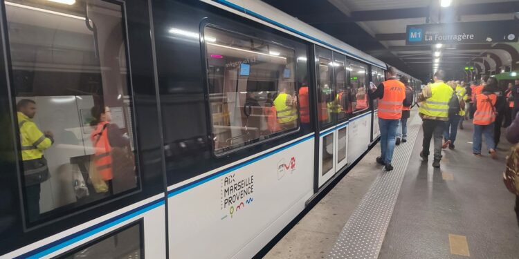 Neomma, le nouveau métro de Marseille.