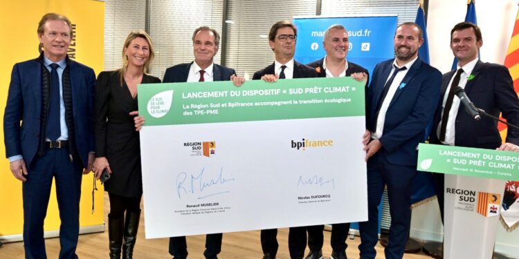 Sud Prêt Climat : un crédit Région Sud et BPI France pour décarboner son entreprise