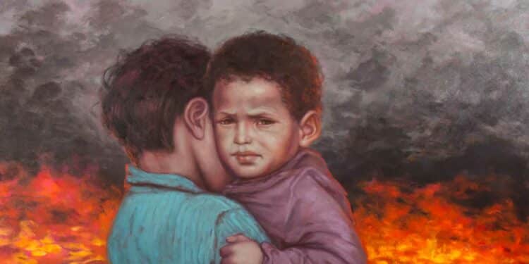 Interview : l’artiste libano-américain Chawky Frenn engagé pour la paix en visite à Marseille