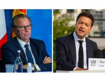 Renaud Muselier et Benoît Payan (crédit : JYD / archives Gomet')