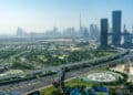 Dubaï, ses autoroutes, ses parcs et sa skyline accueille la Cop 28 (Crédit Jean Yves Delattre)