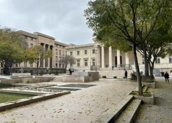 La cité judiciaire de Marseille dans le centre-ville de Marseille où travaillent 2500 avocats (Crédit Gomet'/JFE)