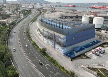 Une visualisation du projet du 5e data center de Digital Realty à Marseille (Crédit DR)
