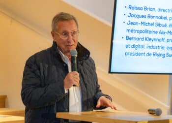 Bernard Kleynhoff, le 24 novembre lors des Rencontres de la finance verte et solidaire (Crédit JY Delattre)