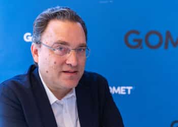 Stanislas Bernard, dirigeant fondateur de 21st Capital sur le plateau de Gomet' lors des rencontres de la finance verte et solidaire (Crédit JY Delattre / Gomet').