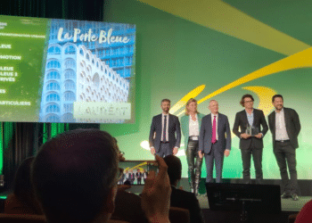 Constructa a reçu le Prix spécial SIMI 2023 habitat & logement « Transformation Urbaine » au Simi 2023 (Crédits photo : DR)