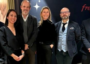 Les membres d'Ambition Capital avec au centre Alexandre Flageul et à sa gauche Isabelle Compagnola-Savon (Crédit DR)