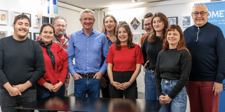 L'équipe de Gomet' réunie en décembre 2023 (Crédit Gomet')