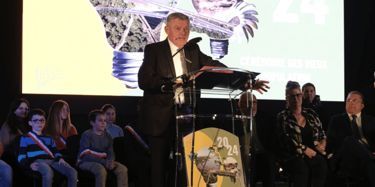 René Raimondi, maire de Fos-surMer vendredi 12 janvier 2023 (Crédit Michel Serra, Ville de Fos)