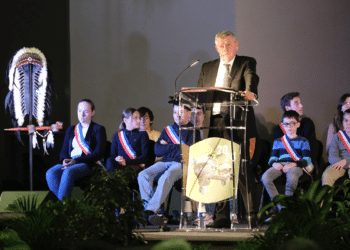 René Raimondi, maire de Fos-surMer vendredi 12 janvier 2023 (Crédit Michel Serra, Ville de Fos)