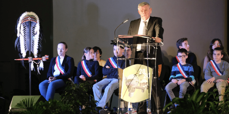 René Raimondi, maire de Fos-surMer vendredi 12 janvier 2023 (Crédit Michel Serra, Ville de Fos)