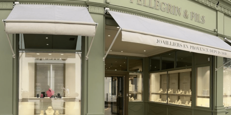 Le magasin historique de Pellegrin et fils rue Francis Davso à Marseille (Crédit capture d'écran pellegrin-et-fils.com)