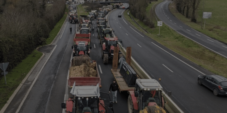 Les opérations des agriculteurs s'étendent à toute la France (Crédit capture site Jeunes Agriculteurs Mag)