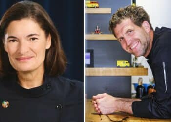 Patricia Ricard et Alexandre Mazzia, choisis par Banque Populaire Méditerranée porteront la flamme olympique (Crédits Ricard/AM)