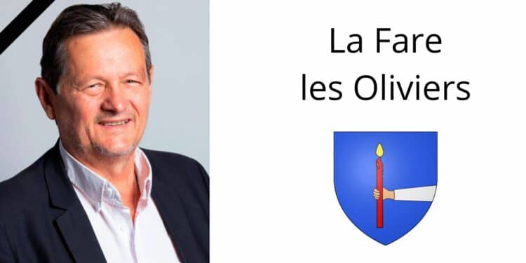 Décès d'Olivier Guirou, maire de La Fare les Oliviers