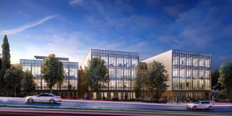 La Caisse d’épargne fait le mur de l’Essca à Aix-en-Provence