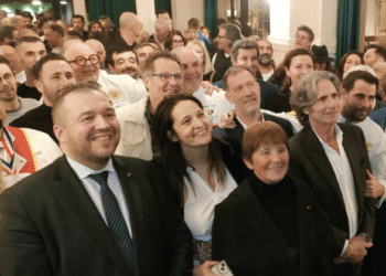 Les chefs réunis au République pour le lancement d'ebahi (crédit JRG)