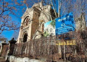 Le Département des Bouches-du-Rhône a racheté l'église Saint-Martin d'Arenc en 2018 (crédit : JRG / Gomet')