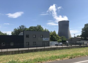 Ortec basé à Aix est l'un des sous-traitants actifs du secteur nucléaire comme ici à la centrale de Cruas dans la vallée du Rhône (Crédit Gomet'/JFE)