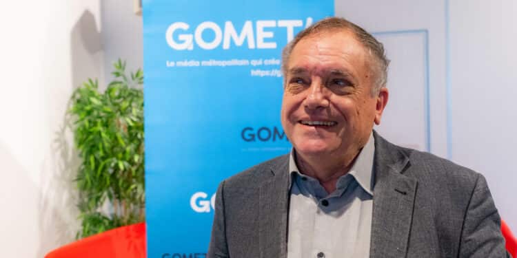 Jacques Boulesteix à Marseille le 16 février 2024 (Crédit JYD/Gomet')
