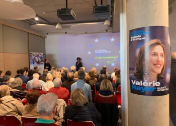Lancement de campagne des élections européennes : liste Besoin d’Europe (crédit photo : Isabelle Campagnola-Savon)