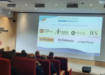 Lors de la soirée de remise des prix de la croissance externe organisée par CFNews (Crédit Gomet')