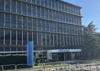 Le siège de La Provence avenue Roger salengro dans le 15e arrondissement de Marseille (Crédit Gomet')