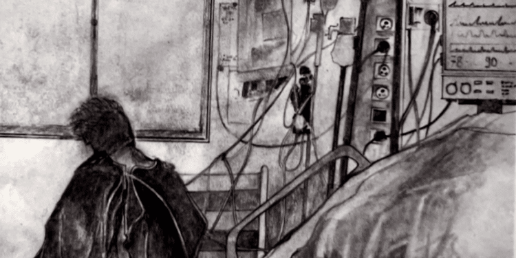 Dessin de couverture du livre de Pascal Fouache © Mathias