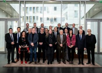 Le conseil d'administration élargi de la RTM, élu en janvier 2024 (crédit : François Moura / RTM)