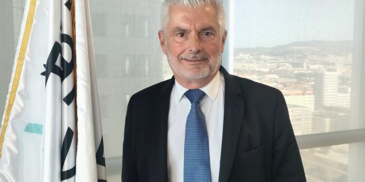 Pascal Montécot est 1er vice-président de la Métropole délégué à la Commande Publique, à l’Aménagement, au SCOT, à la Planification (PLUi), au suivi de la Loi 3 DS (Crédit : JRG / Gomet')