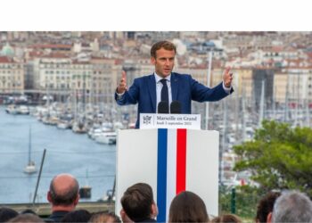 Emmanuel Macron Marseille