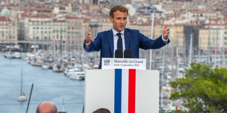 Emmanuel Macron Marseille
