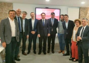 Les acteurs de l'immobilier étaient réunis ce mardi 19 mars (crédit : JRG / Gomet')