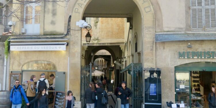 Entrée passage Agard