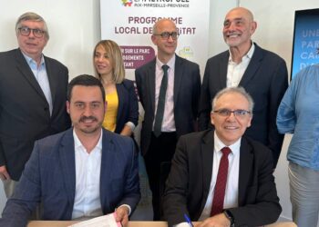 David Ytier, vice-président de la Métropole délégué au logement, à l’habitat, à la lutte contre l’habitat indigne et adjoint au maire de Salon-de-Provence. Crédit photo : Métropole AMP.