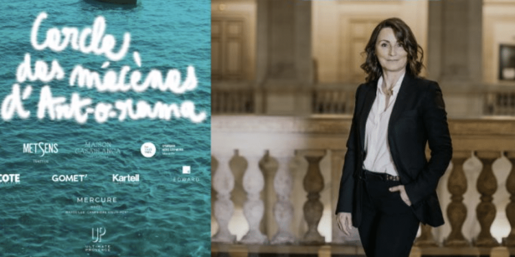 Catherine Gineste, invitée du cercle des mécènes d'Art-o-rama (Crédit DR)