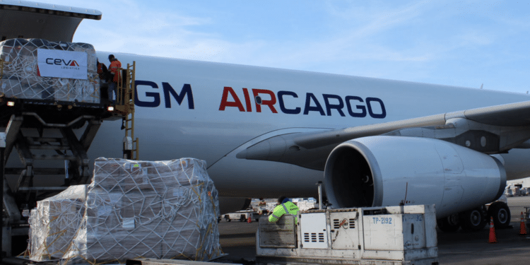 CMA CGM Air cargo ouvre une ligne transpacifique. Crédit photo : CMA CGM groupe.